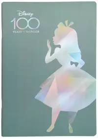 Caiet Cool Pack Oral - Disney 100, Alice, A4, rânduri largi, 60 foi