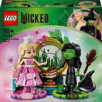 Constructor LEGO Wicked - Figurine Elphaba și Glinda (75682)