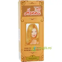 Balsam Colorant pentru Par cu Henna nr.1 Blond Auriu 75g