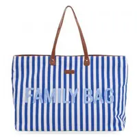 Geanta Childhome Family Bag Albastru Alb