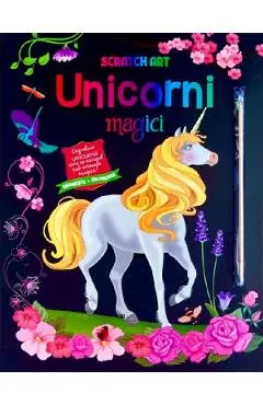 Unicorni magici. Scratch Art