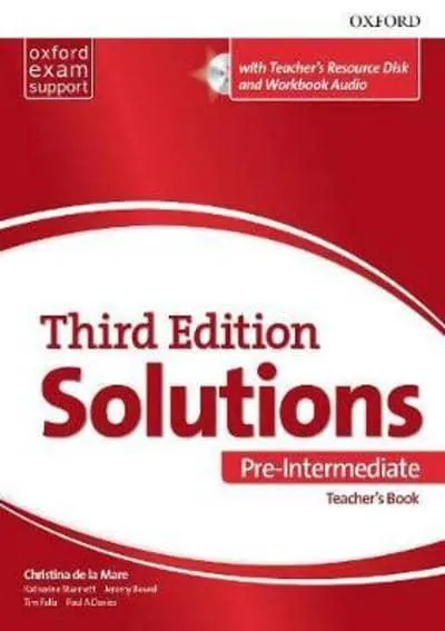 Solutions 3E Pre-Intermediate Teacher's Pack