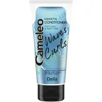Balsam de Par cu Keratina pentru Bucle Delia Cosmetics Cameleo Waves&Curls 200 ml