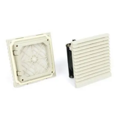 Ventilator cu grilaj si filtru 124X124mm