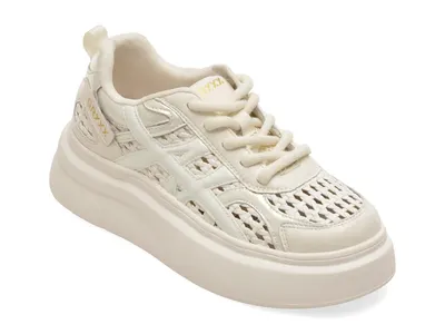 Pantofi sport GRYXX albi, 25260, din piele naturala