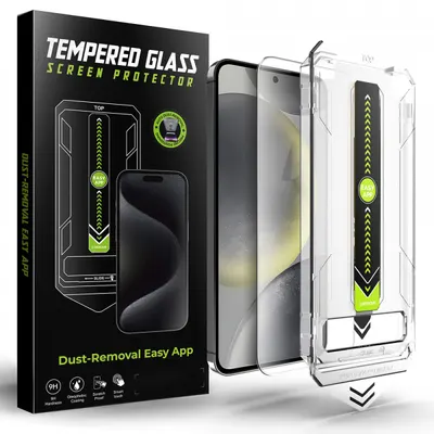 Folie de protectie Ecran Techsuit TitanGlass CrystalHD pentru Samsung Galaxy S25+ S936 / S24+ S926, Sticla Securizata, Full Glue