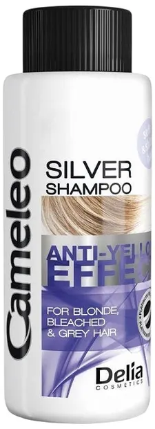 Delia Cameleo Șampon pentru neutralizarea tonurilor galbene Silver Anti Yellow, 50 ml