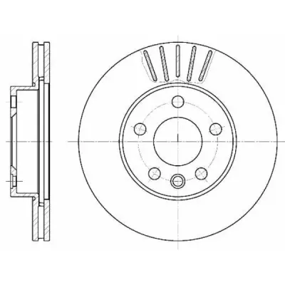 Disc frana REMSA 6551.10