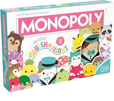 Joc de societate Monopoly: Squishmallows - Copii