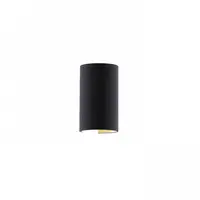 RON W 15/25 Corp de iluminat aplica Polycotton negru/cupru foil 230V E27 28W