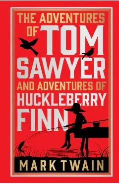 The Adventures of Tom Sawyer & Adventures of Huckleberry Finn: Deluxe Hardbound Edition