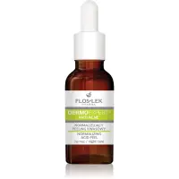 FlosLek Pharma DermoExpert Anti Acne serum cu textură de peeling pentru noapte pentru normalizarea tenului 30 ml