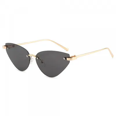 Ochelari De Soare Dama Techsuit S099, Aurii Negri
