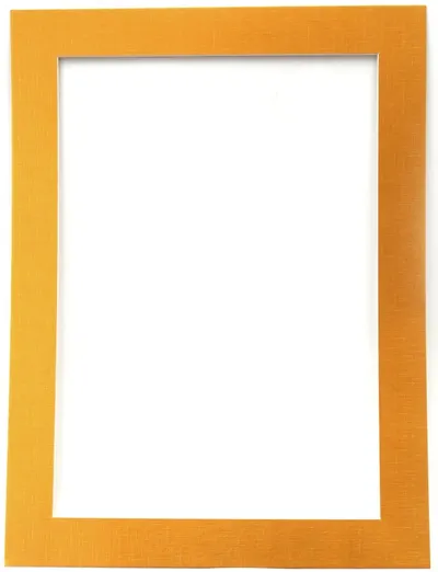Rama unică din carton Em Art - 700 g/m2, pentru hârtie A4, dimensiunea exterioară 26.4 x 35 cm, auriu