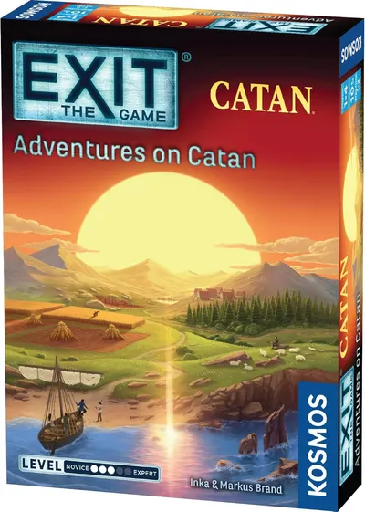 Joc de societate Exit: Adventures on Catan - De cooperare