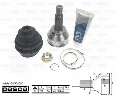 Cap planetara spre roata (27z 23z 56mm) FORD MONDEO III 1.8 2.0 intre 2002-2007