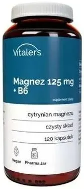 Vitaler's Magneziu + Vitamina B6, 120 capsule