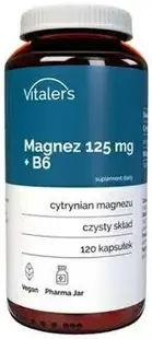 Vitaler's Magneziu + Vitamina B6, 120 capsule