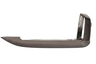 Ornament bara fata dreapta potrivit BMW Seria 7 G11, G12 2015-2019 - pachet M, plastic, negru lucios