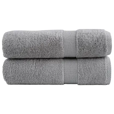 Gossi prosoape de maini premium solund 2 buc gri 50x100cm 600gsm