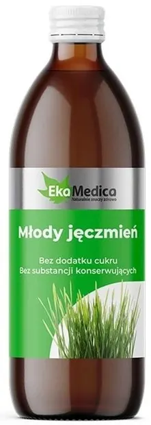 Suc din orz verde cu camu-camu și vitamina C naturală, 500 ml, EkaMedica