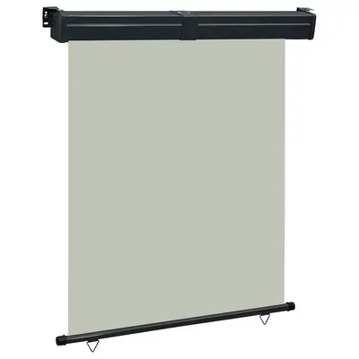 vidaXL Copertină laterală de balcon, gri, 145x250 cm