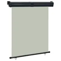 vidaXL Copertină laterală de balcon, gri, 145x250 cm