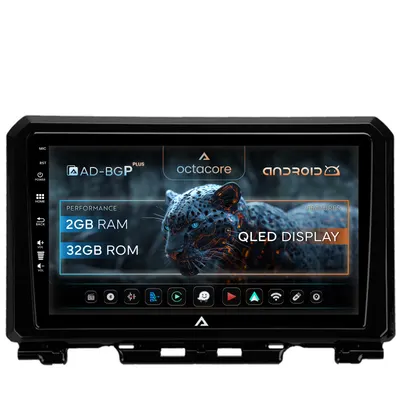 Navigatie Suzuki Jimny (2018+), Android, P-Octacore 2GB RAM + 32GB ROM, 9 Inch - AD-BGP9002+AD-BGRKIT312