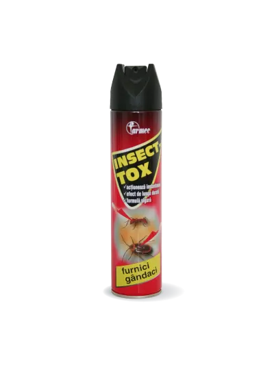 Insect-tox Furnici și Gndaci Insecticid Puternic Cu Efect Instant și De Lungă Durată