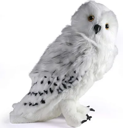 Figurină de plus The Noble Collection Movies: Harry Potter - Hedwig, 38 cm