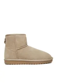 Ghete dama - DZ-79 - piele naturala - bej