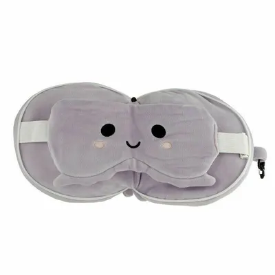 Masca pentru somn si perna - Octopus Round Travel
