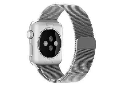 Curea pentru Apple Watch, Milanese Loop, Stainless Steel, Silver - 38/40/41 mm Engros