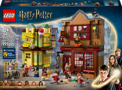 Constructor LEGO Harry Potter - Totul despre Quidditch, cu o cofetărie (76452)