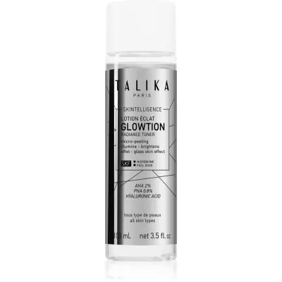 Talika Skintelligence Glowtion lapte de corp exfoliant cu acid hialuronic 100 ml