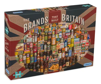 Puzzle Gibsons din 1000 de piese - Brandurile care au construit Marea Britanie, Robert Opie