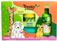 Trusă pentru animale de companie Martinelia - Tresky & Friends, 4 piese