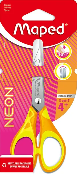 Foarfece Maped Essentials Pulse - Neon 13 cm, sortiment