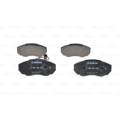 Set placute frana, frana disc BOSCH 0 986 494 048