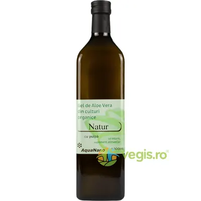 Gel Aloe Vera Natur cu Pulpa 1L
