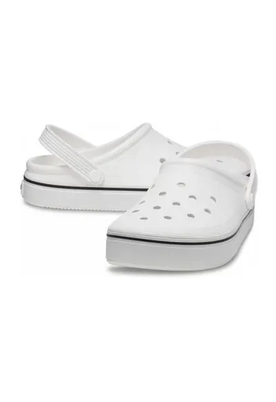 Saboti Femei - Crocband Of Court 208371 Clog - Alb - Alb