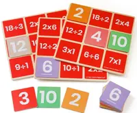 Bingo Bigjigs de matematică - Înmulțire și împărțire