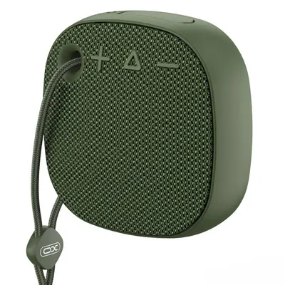 Boxa Portabila XO-F56, Autonomie 6 Ore, 1200mAh, BT 5.3, Card TF si Type-C, Snur, Verde Engros