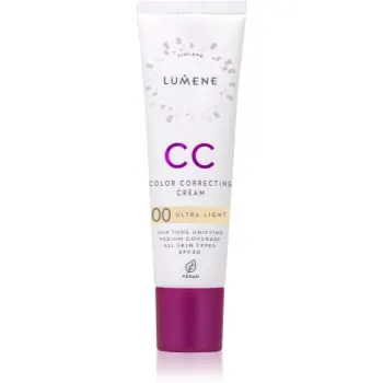 Lumene CC Color Correcting Cream Crema CC pentru un ten uniform SPF 20