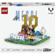 LEGO Editions. Lionel Messi Momente importante din fotbal 43011, 500 piese