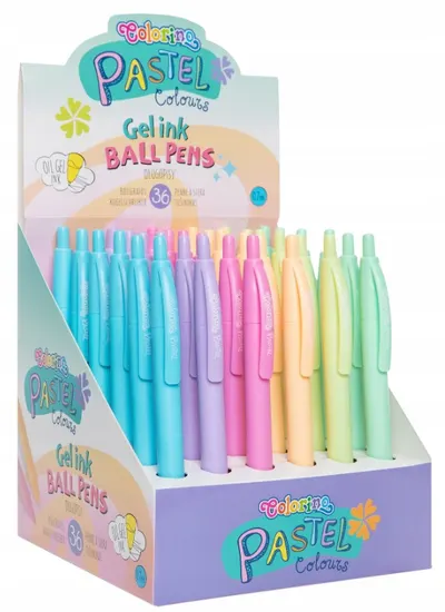 Pix cu gel Colorino - Pastel, asortiment