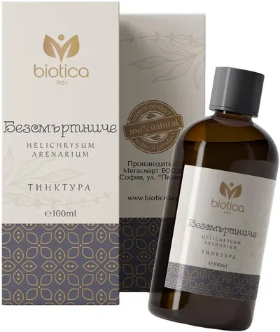 Tinctură de imortele, 100 ml, Biotica 1961