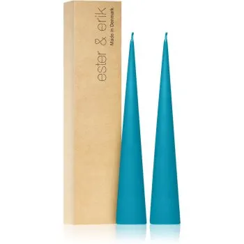 ester & erik cone candles turquoise (no. 56) lumanare