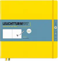 Agenda Leuchtturm1917 Sketchbook - Patrat, galbena