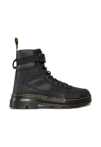 Ghete dama Dr.Martens Combs Tech Leather - piele - negru